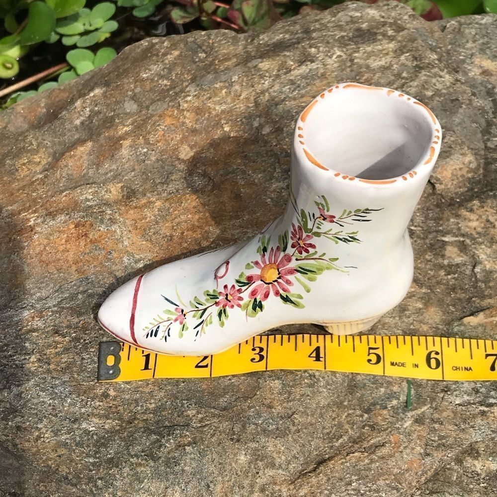 Vintage Porcelain Boot - Picture 9 of 10